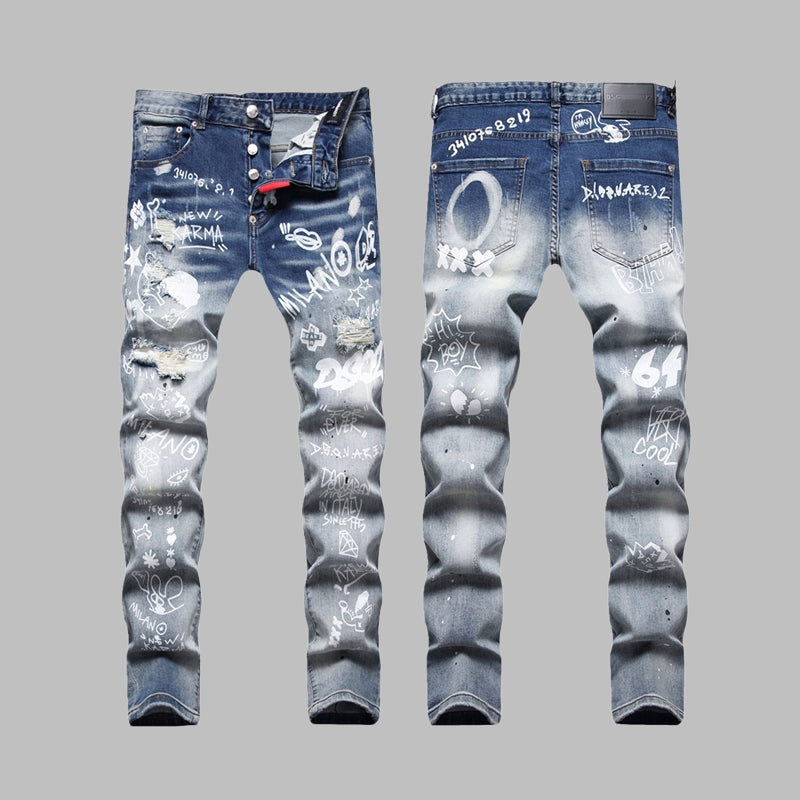 DSQ2 New Casual Men's Jeans