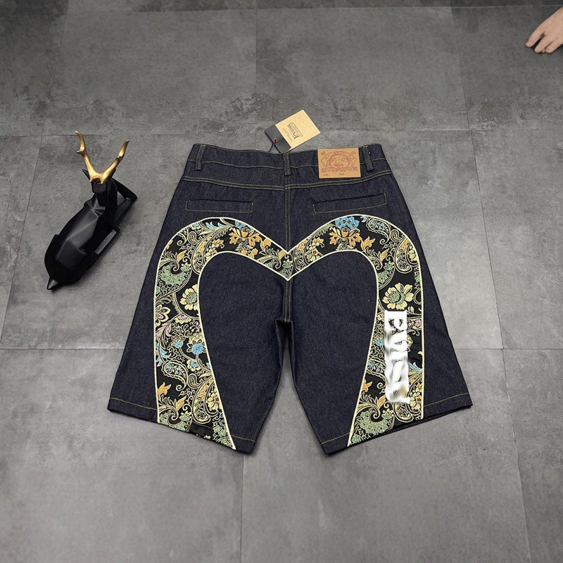 EV New Men's and Women's Denim Shorts