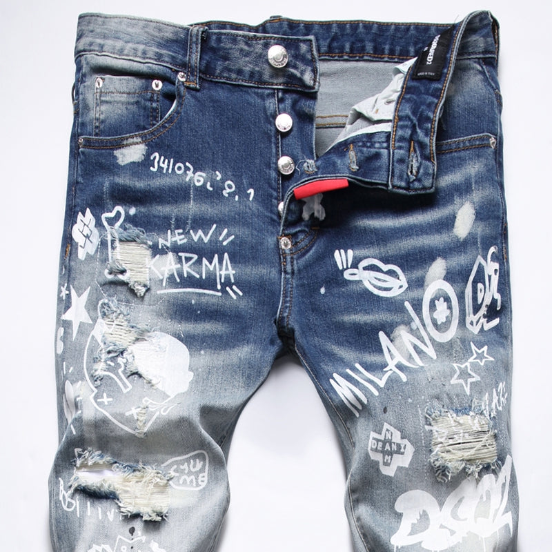 DSQ2 New Casual Men's Jeans