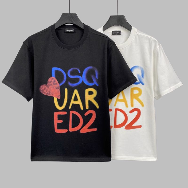 DSQ2 New Men's Short Sleeve T-Shirt