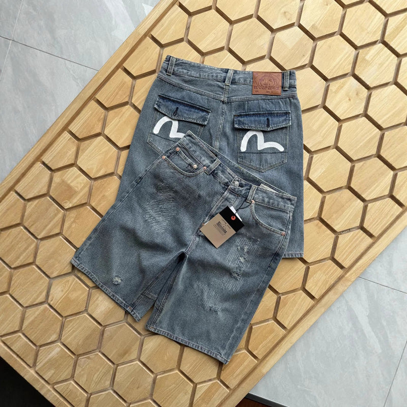 EV New Men's and Women's Denim Shorts