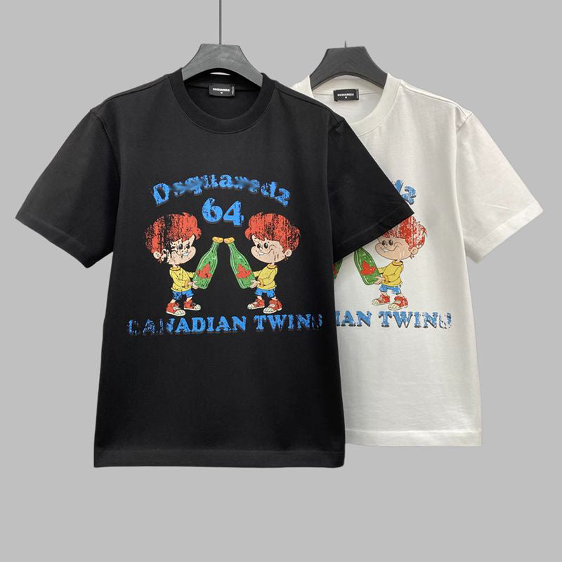 DSQ2 New Men's Short Sleeve T-Shirt