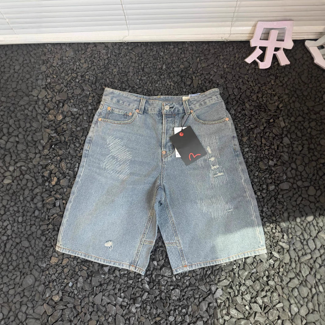 EV New Men's and Women's Denim Shorts