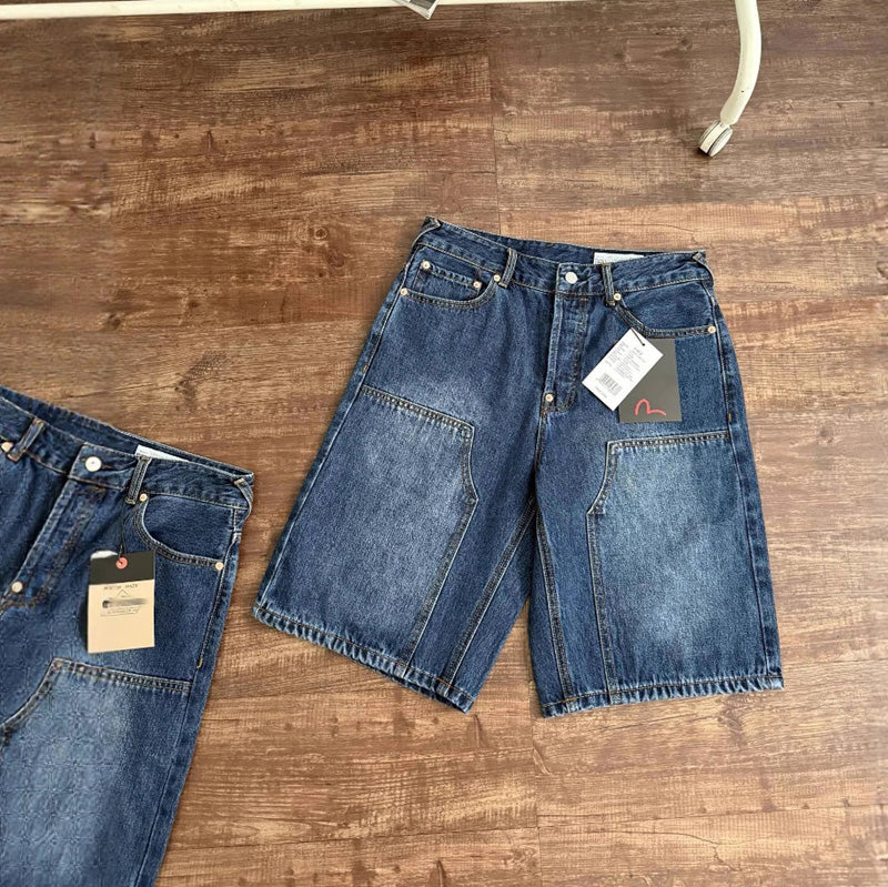 EV New Men's and Women's Denim Shorts