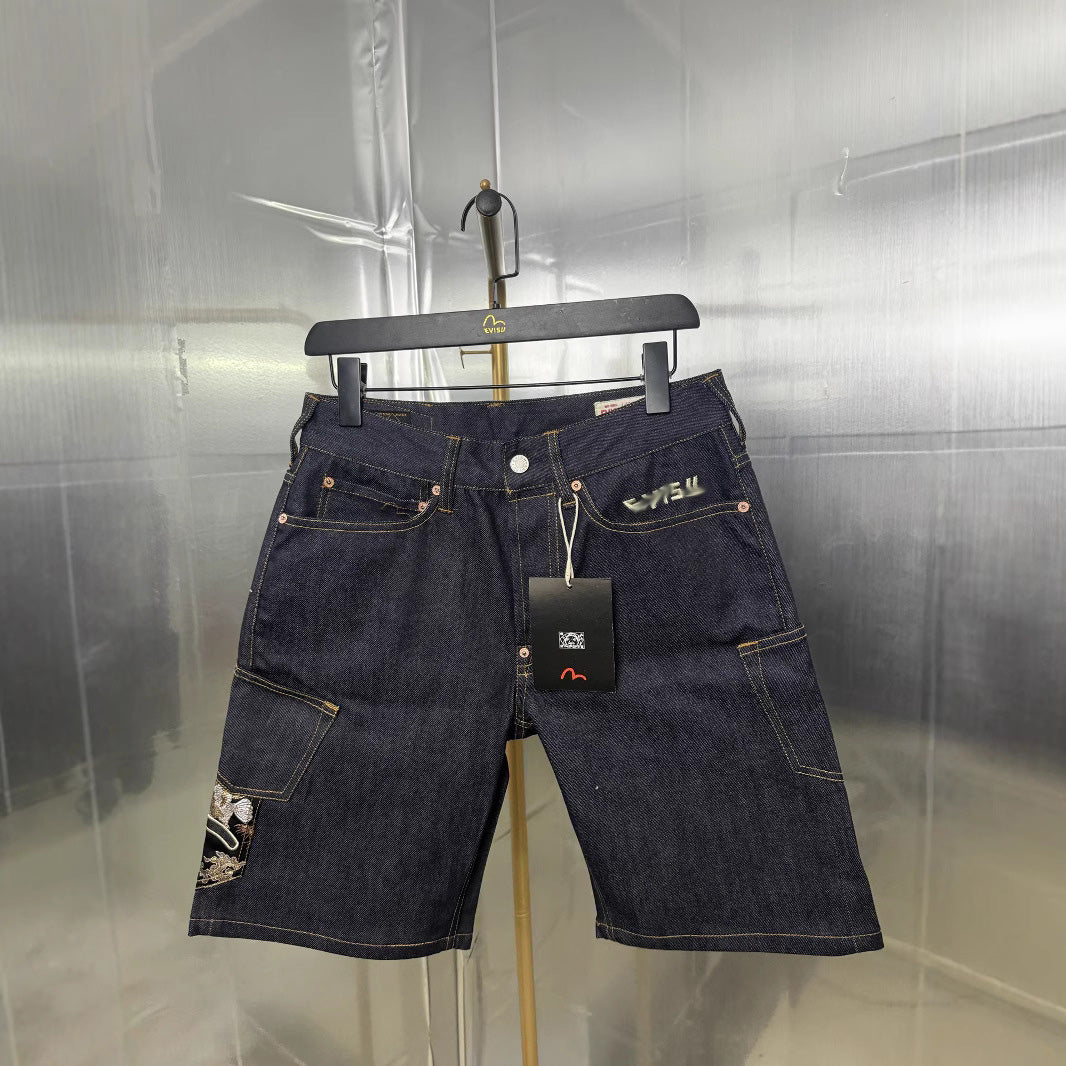 EV New Men's and Women's Denim Shorts