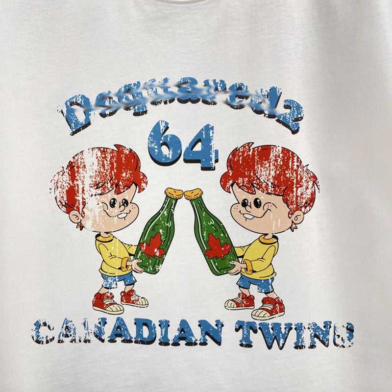 DSQ2 New Men's Short Sleeve T-Shirt