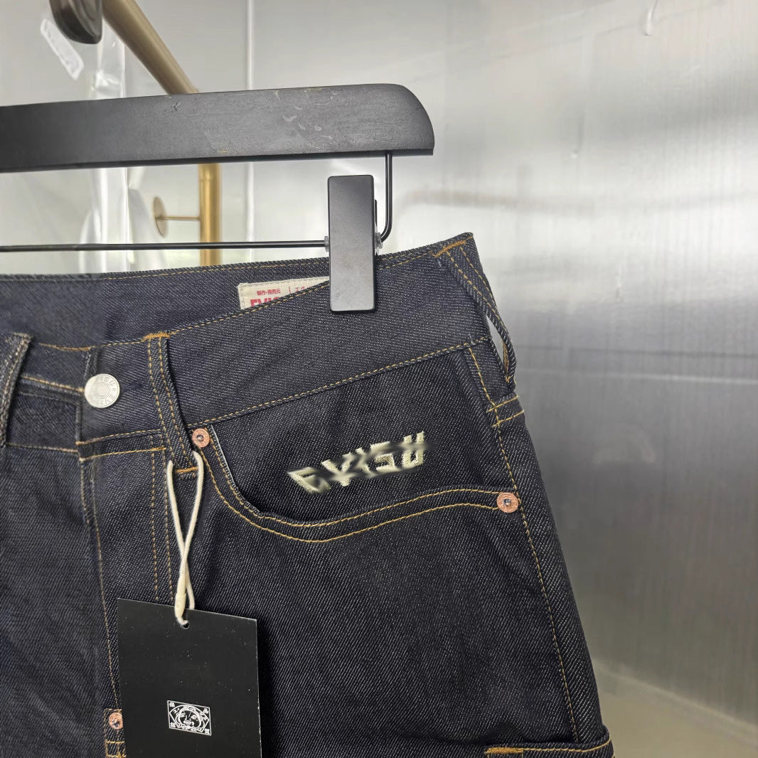 EV New Men's and Women's Denim Shorts