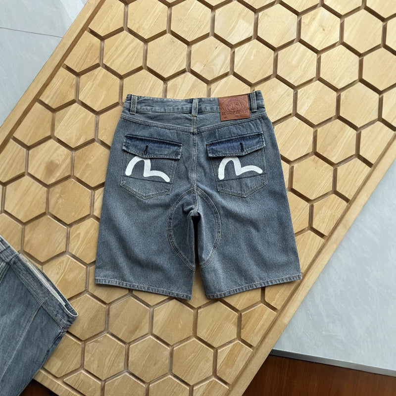 EV New Men's and Women's Denim Shorts