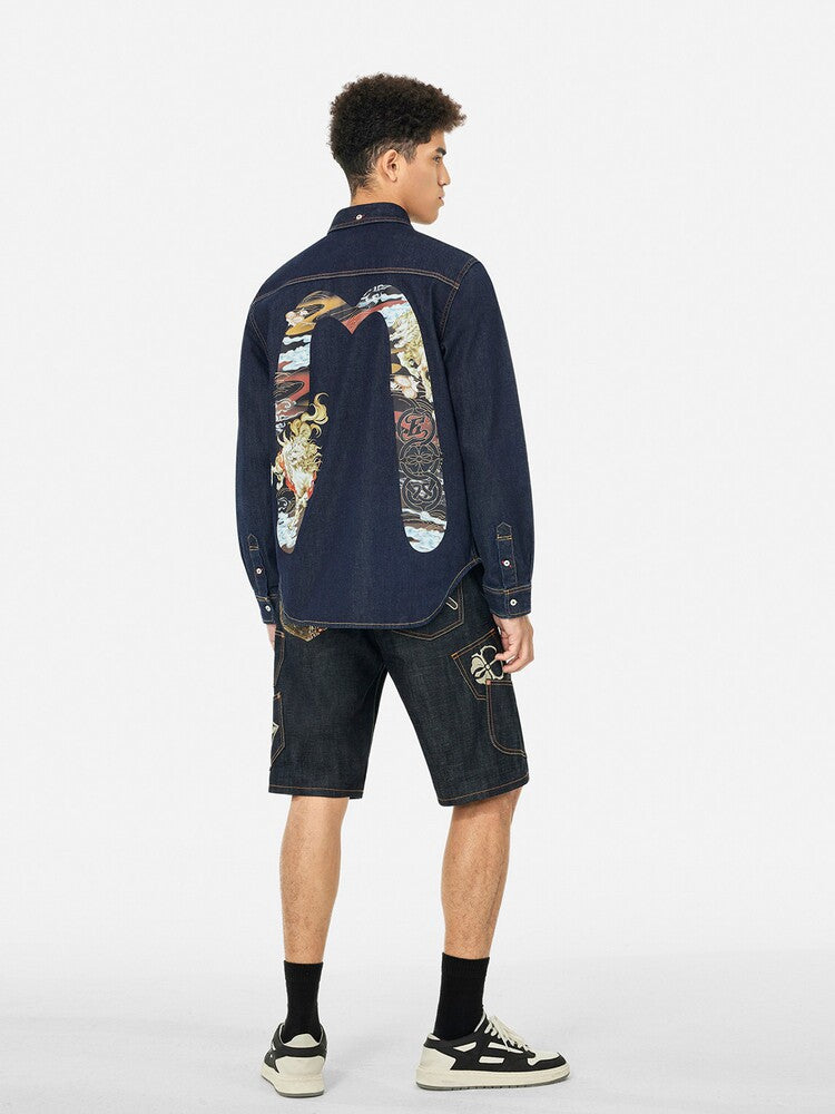 EV New Men's and Women's Denim Shorts