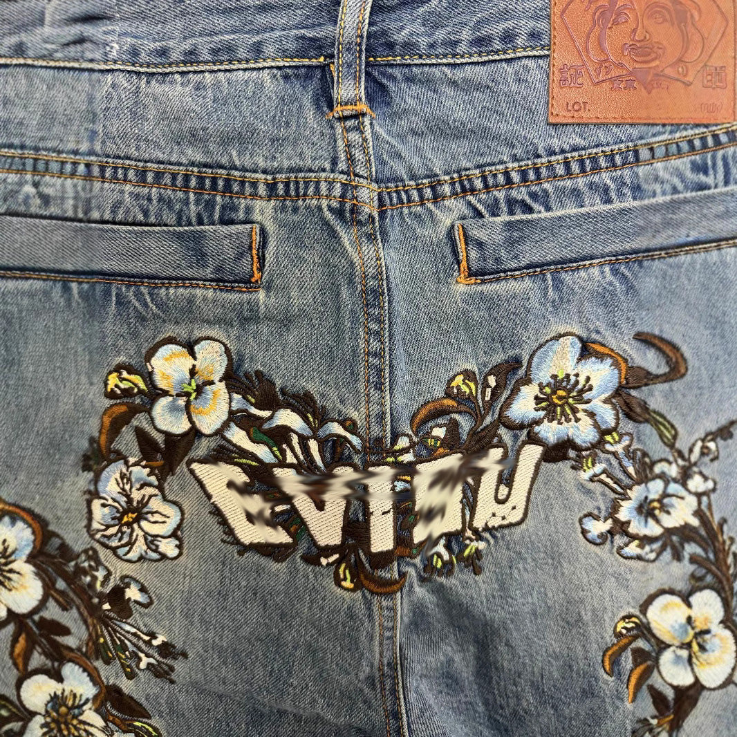 EV New Men's and Women's Denim Shorts