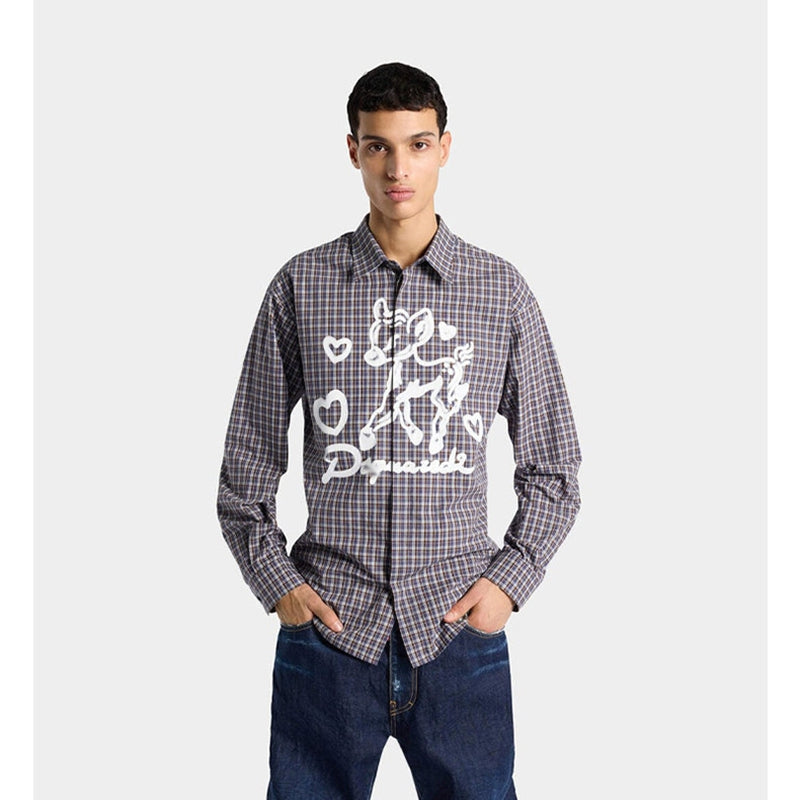 New DSQ2 Men's Shirt