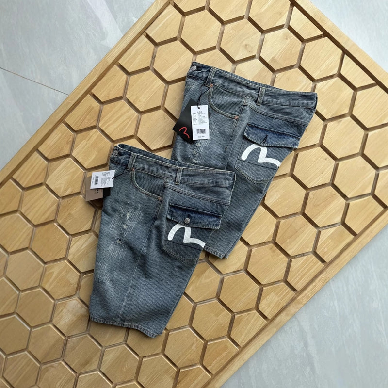 EV New Men's and Women's Denim Shorts