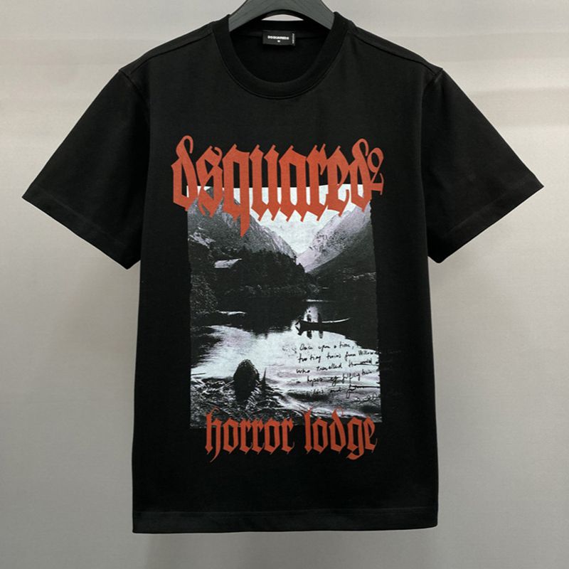 DSQ2 New Men's Short Sleeve T-Shirt