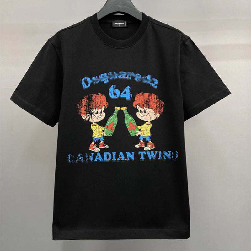 DSQ2 New Men's Short Sleeve T-Shirt