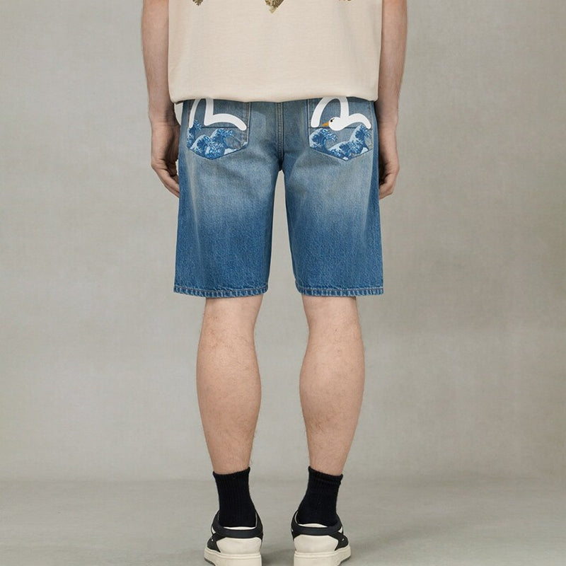 EV New Men's and Women's Denim Shorts