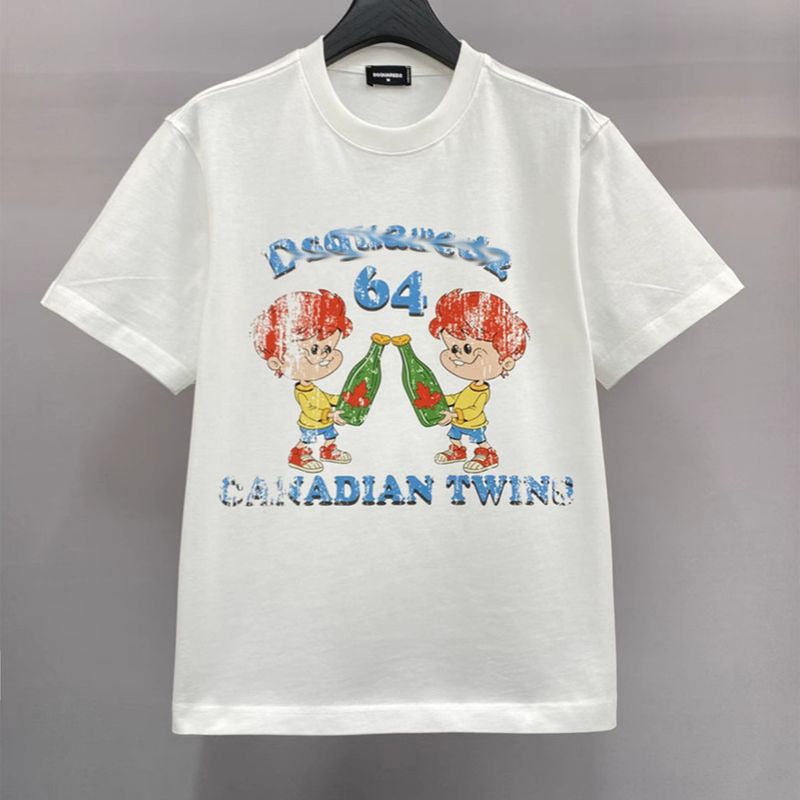 DSQ2 New Men's Short Sleeve T-Shirt