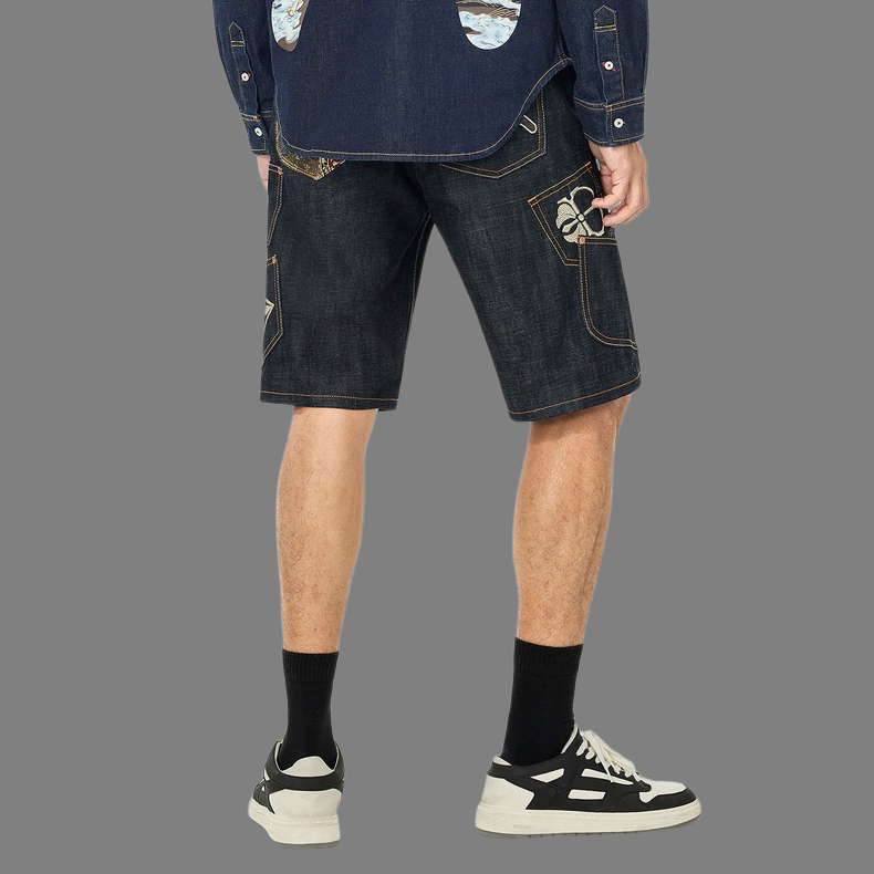 EV New Men's and Women's Denim Shorts
