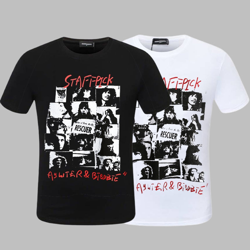 DSQ2 New Men's Short Sleeve T-Shirt