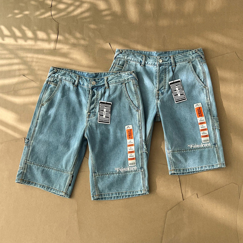 EV New Men's and Women's Denim Shorts