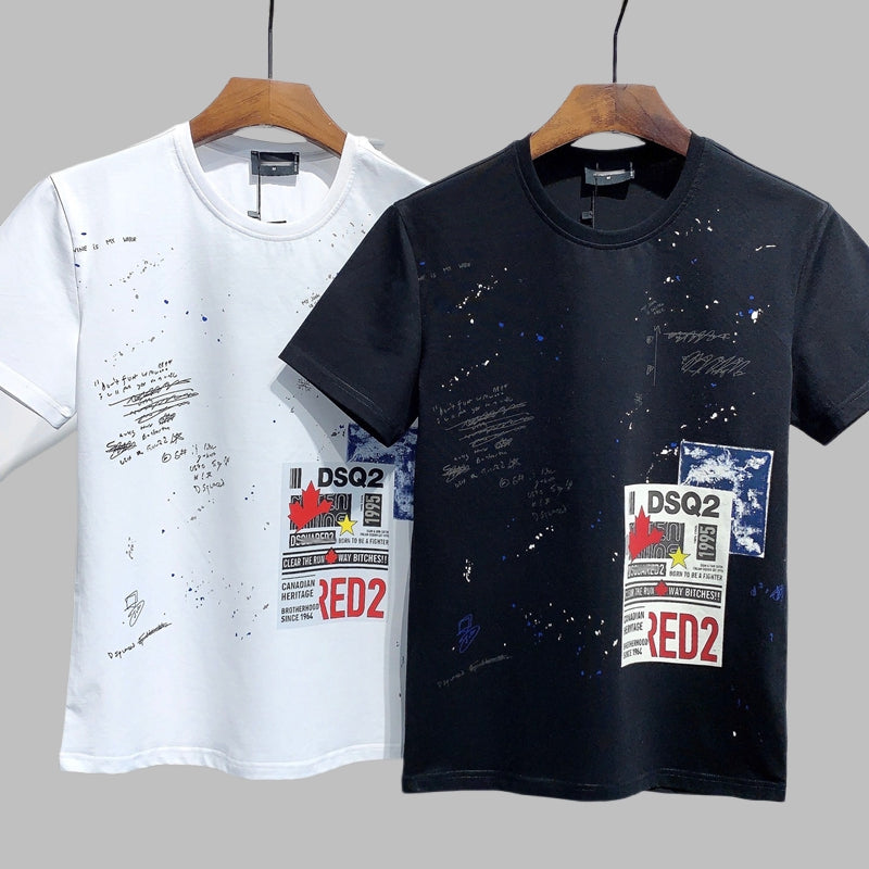 DSQ2 New Men's Short Sleeve T-Shirt