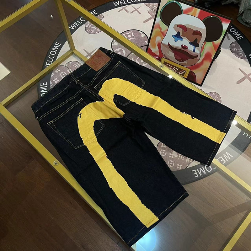 EV New Men's and Women's Denim Shorts