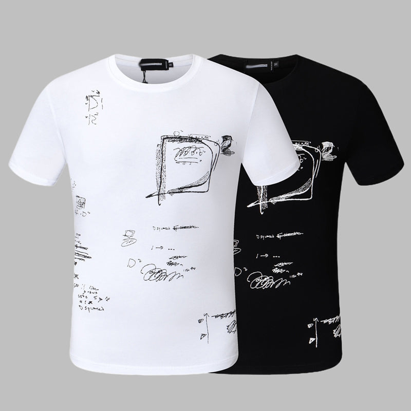 DSQ2 New Men's Short Sleeve T-Shirt