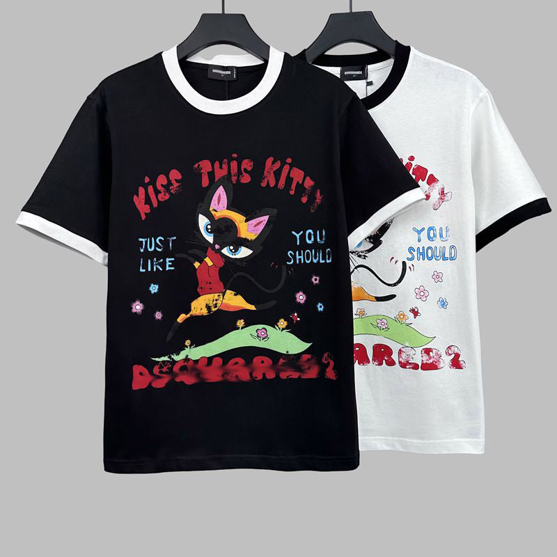 DSQ2 New Men's Short Sleeve T-Shirt