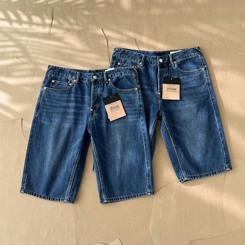 EV New Men's and Women's Denim Shorts