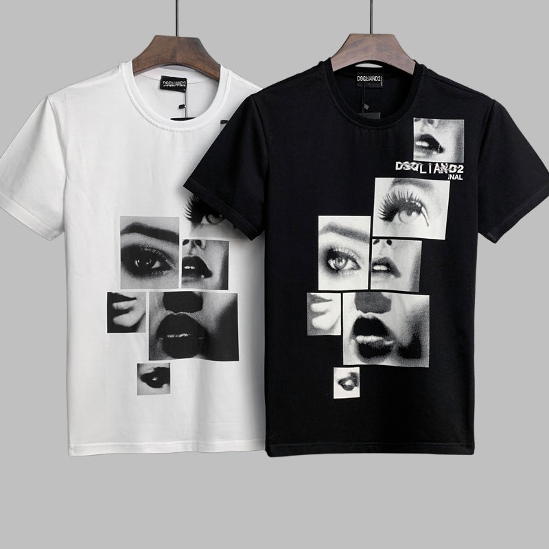 DSQ2 New Men's Short Sleeve T-Shirt