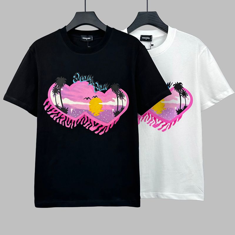 DSQ2 New Men's Short Sleeve T-Shirt