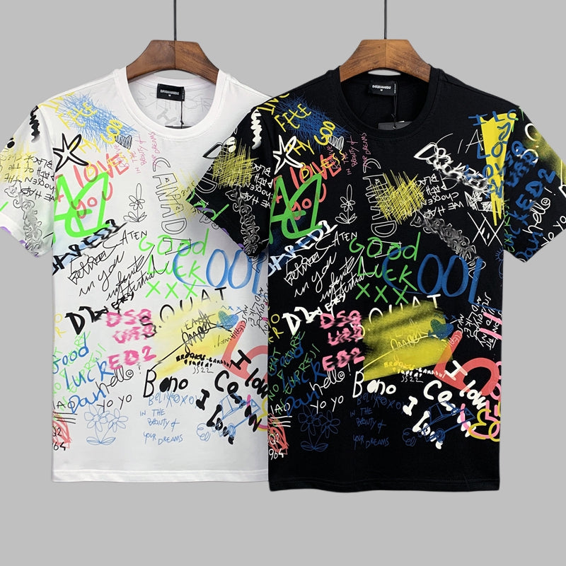 DSQ2 New Men's Short Sleeve T-Shirt