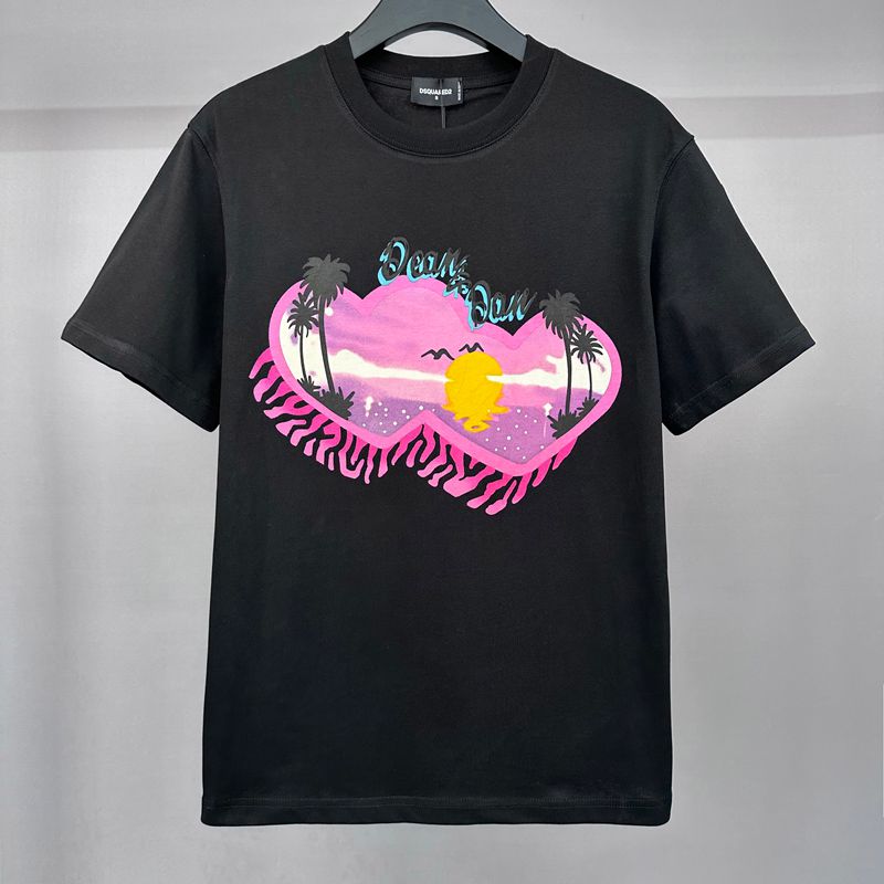 DSQ2 New Men's Short Sleeve T-Shirt