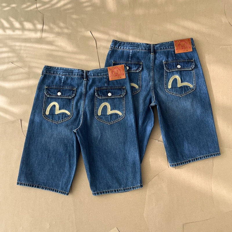 EV New Men's and Women's Denim Shorts