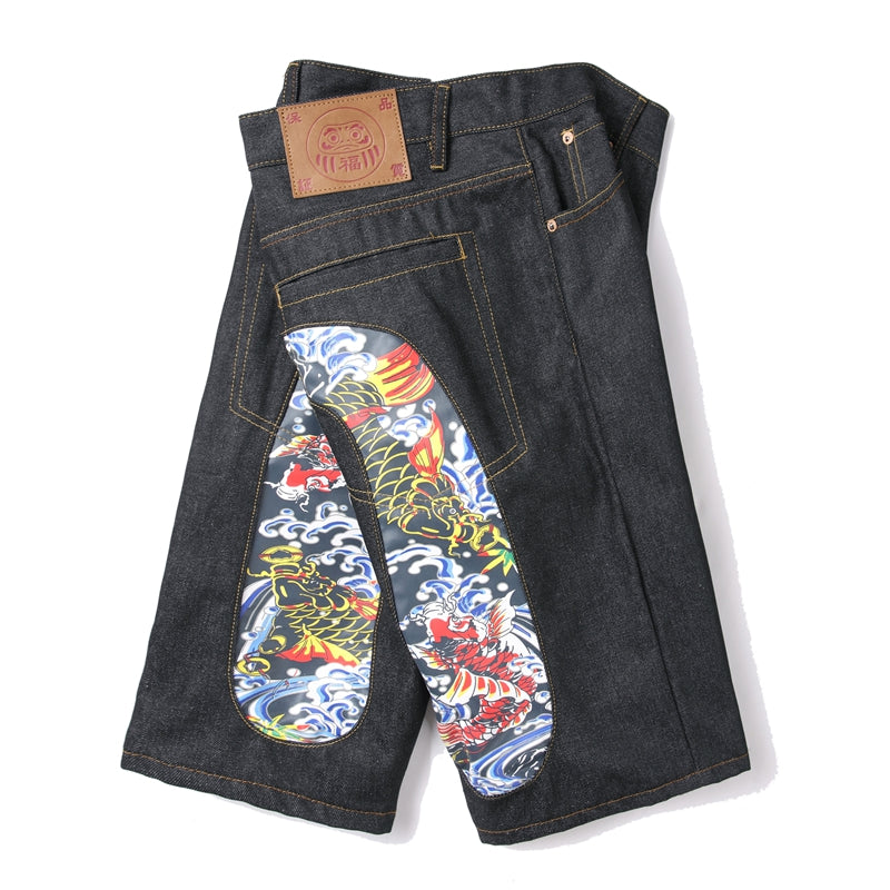 EV New Men's and Women's Denim Shorts
