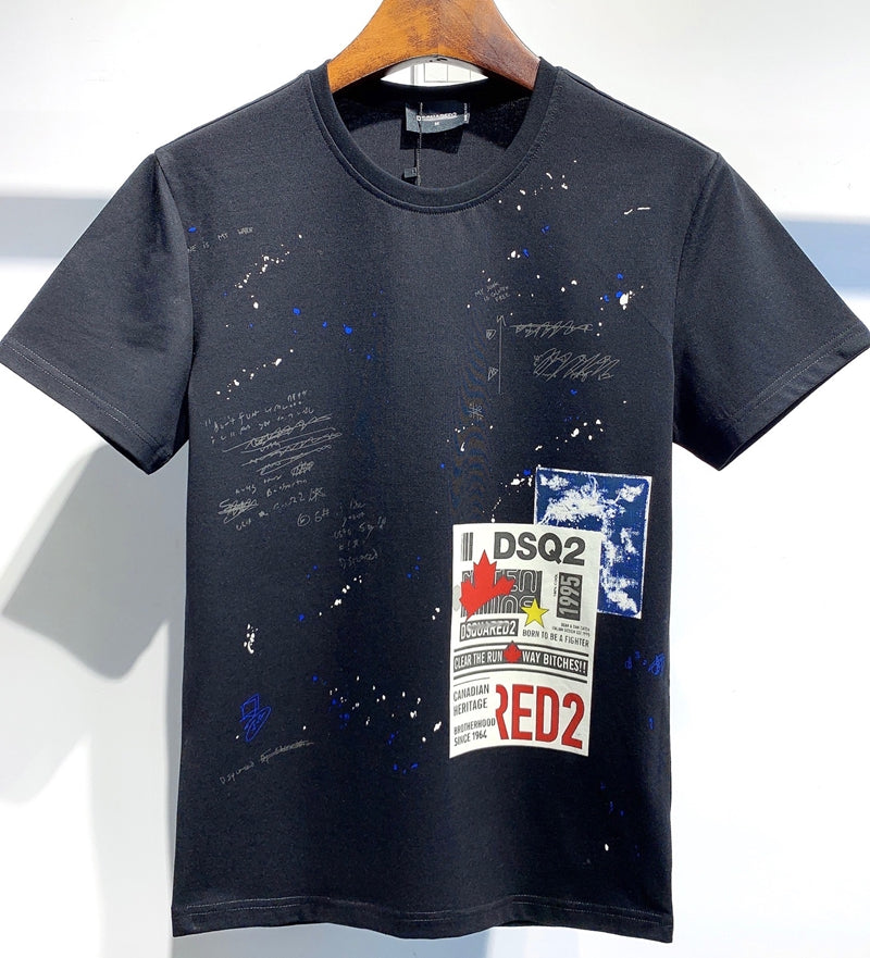 DSQ2 New Men's Short Sleeve T-Shirt