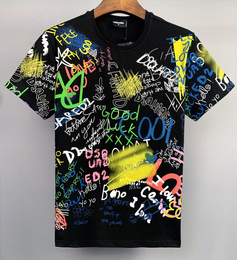 DSQ2 New Men's Short Sleeve T-Shirt