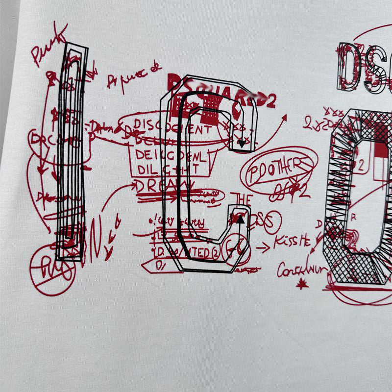 DSQ2 New Men's Short Sleeve T-Shirt