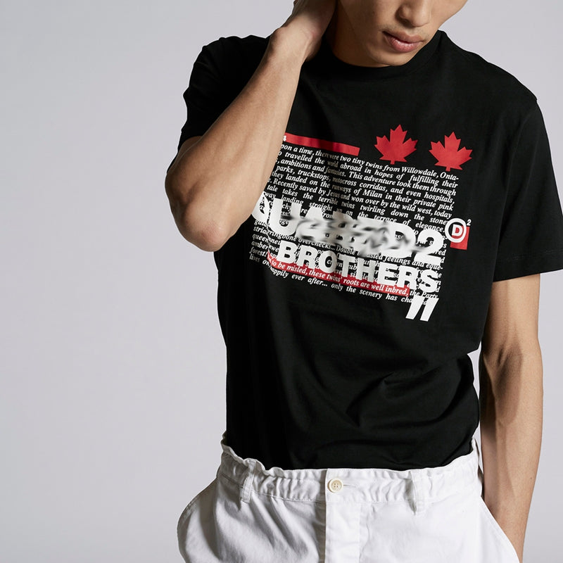 DSQ2 New Men's Short Sleeve T-Shirt