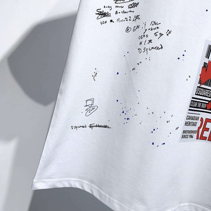 DSQ2 New Men's Short Sleeve T-Shirt