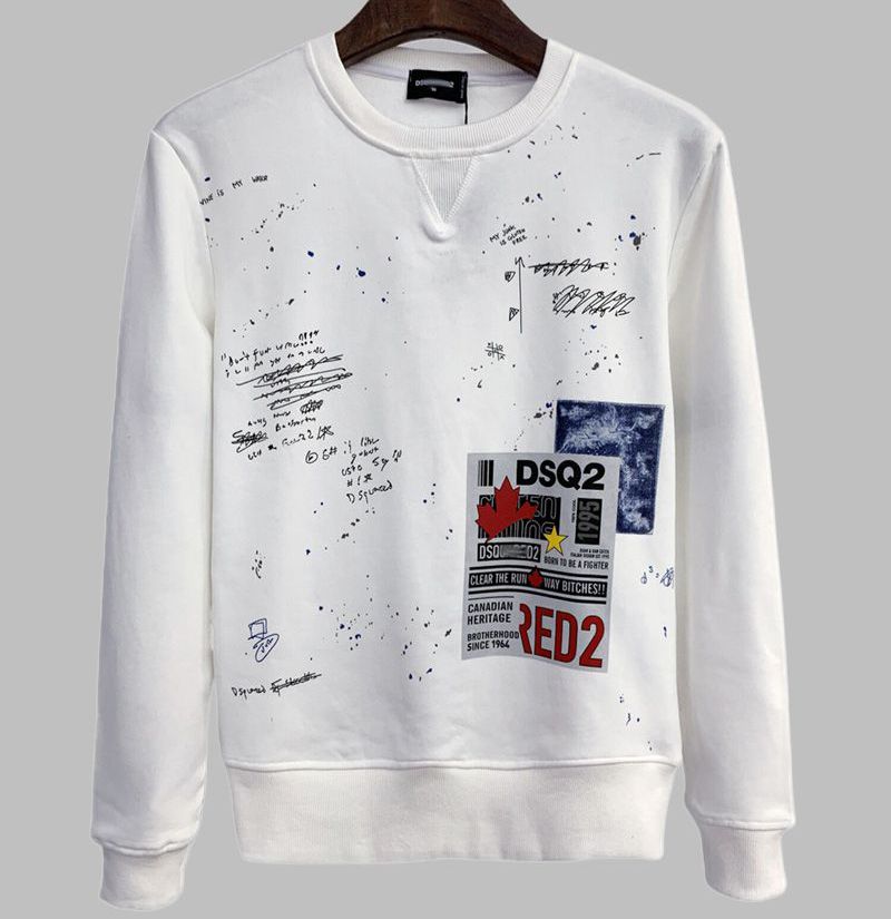 DSQ2 Fashion Men's Casual Sweatshirt