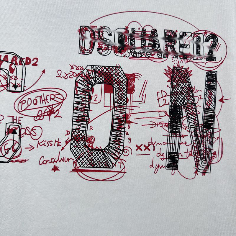 DSQ2 New Men's Short Sleeve T-Shirt