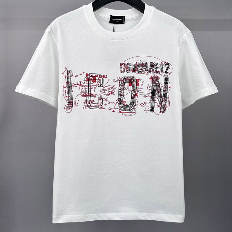 DSQ2 New Men's Short Sleeve T-Shirt