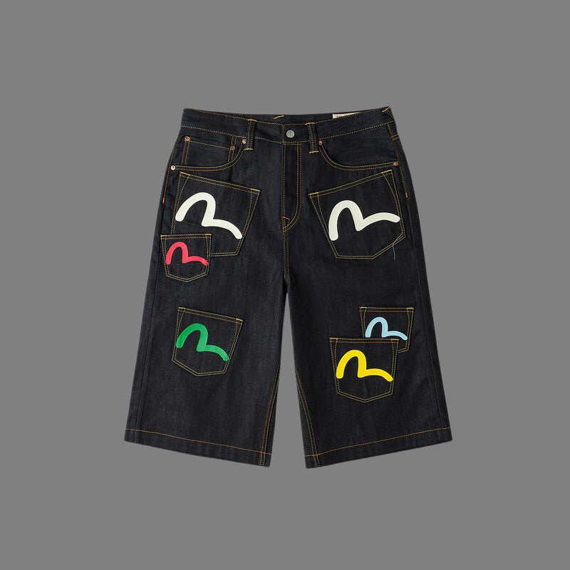EV New Men's and Women's Denim Shorts